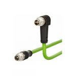 Metz METZ CONNECT kabel połączeniowy M12 męski-M12 męski, 8-biegunowy z kodem X, hakowy, 10 m | 4250184174905 | 4250184174905