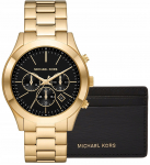 Zegarek Michael Kors Zegarek Męski + Etui na karty MICHAEL KORS MK1076SET + BOX | MK1076SET | 796483613270