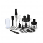TEFAL | Blender | Infinity Force Pro 5in1 HB95LD38 | Hand Blender | 1200 W | Number of speeds Variable | Black/Stainless steel | HB95LD38 | 3016661158346