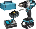 Wiertarko-wkrętarka Makita DDF489RTJ 18 V 2 x akumulator 5 Ah | DDF489RTJ | 088381775755