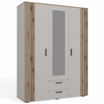 Malys Group Szafa AVA 150X200 KASZMIR/DĄB EVOKE | M-MP-SZ-AVA-150X200-KASZ/EVOKE | 5900354141709