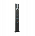 Single post for STAG EV charger with socket | WGM-SEV011 | 5903022040502