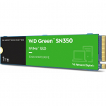 Dysk SSD WD WD Green SN350 M.2 PCIe NVMe 1TB (WDS100T2G0C) | WDS100T2G0C | 718037880082