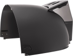 brightsign Whisker - Litter Hopper with Bonnet - Black (810034228437) | 810034228437 | 810034228437
