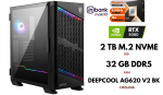 PC| RYZEN 7 9800X3D, DDR5 32GB 6000MHz, NVME M.2 SSD 2TB, RTX 5080 | 6913287149253