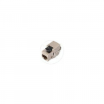 Solarix Keystone CAT6 STP RJ45 czarny samogwintująca (SXKJ-6-STP-BK-SA) | SXKJ6STPBKSA | 8595684703276