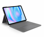 Logitech&reg; Combo Touch iPad Air 11-inch (M2)-OXFORD GREY-US | 920-012636 | 5099206122130