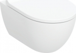 Miska WC Geberit Geberit Acanto Zestaw wiszącej miski WC, lejowa, B36cm, H38.5cm, T53cm, ukryte mocowania, z techniką spłukiwania TurboFlush, z deską sedesową, mocowanie od g&oacute;ry, wolne opadanie, z wypinanymi zawiasami [6] | 19502.774.00.1 | 4025410066831