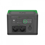 Schneider Electric Schneider OffGrid Portable Power Station 330, 230V, 332Wh Lithium-ion, LCD, 2 CEE 7/3 Schuko outlets, Sinewave, 3 USB-A, 1 USB-C, Wireless Charger | PPS330-GR | PPS330-GR | 731304736875