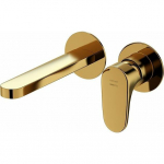 Bateria umywalkowa Cersanit Inverto podtynkowa złoty (S951-299) | S951-299 | 5902115799884