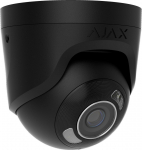 Kamera IP Ajax Kamera HL - kopułka (metalowa) TurretCam (8 Mp/4 mm) (8EU) - black (126266.197.BL1) | 126266.197.BL1 | 4823114073038