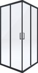 Deante kabina Funkia kwadratowa 80x80x185 Nero (KYC_N42K) | KYC_N42K | 5908212090350