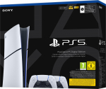SONY PS5 Digital Edition 825GB E-Chassis with 2 Controllers White EU | CFI-2116-B01Y | 711719022633