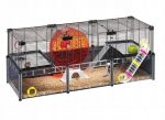 FERPLAST Multipla hamster large - cage for rodents - 107,5 x 37,5 x 42 cm | DMZFPAKLA0016 | 8010690202518