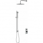 Zestaw prysznicowy Cersanit Crea chrom  (S952-008) | S952-008 | 5902115799952