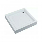 Brodzik Aquaform KNG.B-01-K-80X80-16/5-WHITE-52 / AQUAFORM / STANDARD / BRODZIK 80X80X16/5 KWADRATOWY, FI52, BIAŁY / | 5902627703942 | 5902627703942