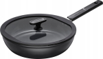 Patelnia Fiskars FS.PATELNIA SZEFA KUCHNI 28 CM (3,5 L) Z POWŁOKĄ NIEPRZYWIERAJĄCĄ I Z POKRYWKĄ HARD FACE | 1075530 | 6424002020004