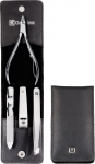 Zwilling CLASSIC INOX Neats leather case, black, 4 pc | 97438-004 | 4009839286001