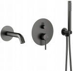 KFA KFA zestaw wannowy podtynkowy z baterią 3-funkcyjną Moza, gun metal grey PVD 5039-401-61 | 5907571505673 | 5907571505673