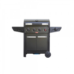 Barbecook Gas Barbecue Luca 412 with Cabinet and Sideburner, 145.4 x 60.3 x 112.3 cm | BC-GAS-3100 | BC-GAS-3100 | 5404035718339