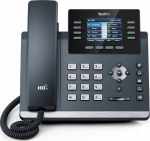 SIP telef&oacute;n Yealink SIP-T44W, PoE, 2,8" LCD displej s rozl&iacute;&scaron;en&iacute;m 320x240, 21 programovateľn&yacute;ch kl&aacute;vesov, Wi-Fi, Bluetooth | 1301009 | 6938818320642