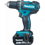 Wiertarko-wkrętarka Makita DDF482RFJ 18 V 2 x akumulator 3 Ah | DDF482RFJ | 0088381813655