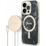Ładowarka Guess Indukcyjna 1x USB-A 1x USB-C  (GUE2318) | GUE2318 | 3666339103149