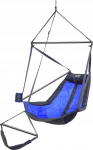 Eno Lounger Hanging Chair, Royal/ Charcoal | LN220 | 811201016406