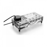 Alphacool Core Distro Plate 240 mm Rechts mit VPP, ARGB - Acryl | WACH-855 | 4250197154789