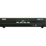 Przełącznik Aten Aten 4-Port USB DVI Dual Display Secure KVM, 3840 x 2160 pixels, 4K Ultra HD, 7.8 W, Black | CS1144D-AT-G | 4719264646676