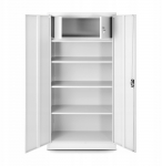 Diablo Chairs Aktenschrank mit Geheimfach TOMASZ, 900 x 1850 x 450 mm, wei&szlig; | 5902560337211 | 5902560337211
