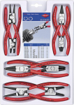 Knipex Szczypce Zestaw do pierśc. Osadcz. KNIPEX | 00 20 04 V01 | 4003773077633