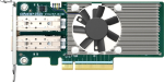 Karta sieciowa Qnap QNAP QXG-25G2SF-BCM - adapter sieciowy - PCIe 4.0 x8 Low-Profile - 25 Gigabit SFP28 x 2 - dla P/N: CAB-DAC15M-SFP28, CAB-DAC15M-SFPP, TRX-10GITSFPP-SR, TRX-25GSFP28-SR | QXG-25G2SF-BCM | 4711103082058