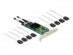 Kontroler Delock Karta 8 Port SATA PCI Express x8 z kablem połączeniowym | 90061 | 4043619900619