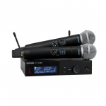 Shure SLXD24D+E/58-G65 - dual digital wireless system with two transmitters/handheld microphones (470 - 606 MHz) | SLXD24D+E/58 | 042406902489