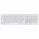 Apple Magic Keyboard with Touch ID and Numeric Keypad | Keyboard | Wireless | English | White | MXK73Z/A | 195949655180