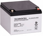 Technocell TCL26-12 TECHNOCELL Akumulator AGM 12V 26Ah | TCL26-12 | 5902367817800