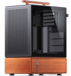 Jonsbo T7 PC-Geh&auml;use, Midi-Tower, mATX, Tempered Glass - schwarz | GEJB-175 | 6970620554907