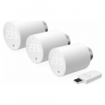 Shelly BLU TRV Thermostatic head, WiFi/Bluetooth (3 pieces with control unit) | TRV3-pack | 3800235268339
