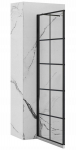 Rea REA-K8531 / REA / MOLIER / ŚCIANKA PRYSZNICOWA BLACK KRATKA 90X190 / | 5902557357413 | 5902557357413