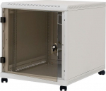 19" kontejner.rozv.12U,hl.800mm,nosn.200kg &scaron;ed&yacute; | RCA-12-A68-CAX-A1 | 8595105042236