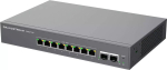 Grandstream GWN7721P L2 Lite spravovan&yacute; switch, 8&times; 2,5GbE RJ45, 2&times; 10G SFP+, PoE/PoE+ | GGWN7721P | 6947273705604