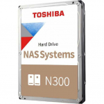 Dysk Toshiba HDD NAS N300 16TB CMR, 3.5'', 512MB, 7200RPM, SATA, TBW: 180 | HDWG51GUZSVA | 4260557512906