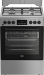 Kuchenka Beko BEKO Cooker FBM62320SDS Szerokość 60 cm A Gas/Electric LED screen | FBM62320SDS | 8690842723902