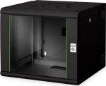 Szafa Digitus Rack Digitus wall Unique Serie 509x600x600mm black | DN-19 09-U-3-SW | 4016032257752