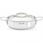 De Buyer De Buyer Affinity Saucepot low with lid 28 cm | DB3741-28 | 3011243741282