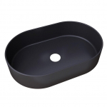 Umywalka JetWorld WASHBASIN TRAPANI 600X380X125 MATT BLACK | 8435315547810 | 8435315547810