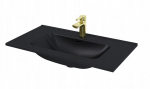 Umywalka 146065 UMYWALKA SKAPPA 80, CERAM BLACK MATT // EL.146065 | 5907546881153 | 5907546881153
