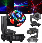 LIGHT4ME UFO multiefekt świetlny LED 6w1 efekt beam RGBW 3x laser stroboskop efekt ring RGB | 5908249828087 | 5908249828087