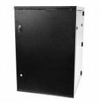 Szafa Sabaj Szafa wisząca RACK 19 cali 18U/600mm drzwi pełne otwierane boki RAL 9005 BOCK-019-180-600-DP-C | BOCK-019-180-600-DP-C | 5902027613186